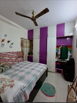 Bedroom in 2 BHK Apartment at Shriram Sameeksha, Jalahalli – for Sale