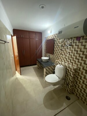 Attached Bathroom in 3 BHK Apartment at Maya Garden City, Lohgarh – for Rent