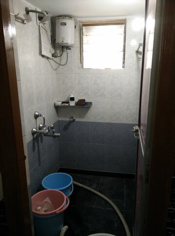 Bathroom in 1 BHK Apartment at Shilp Tower, Lower Parel – for Rent