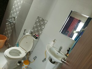 Bathroom in 2 BHK Apartment at Costa Blanca, Baner – for Rent