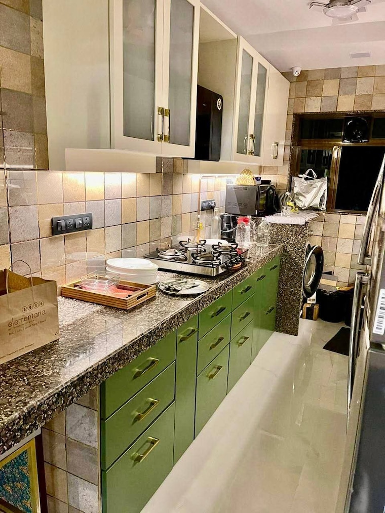 Kitchen, khar west 3 Bedroom 1400 Sq.Ft. Apartment In Khar West Mumbai 9531101