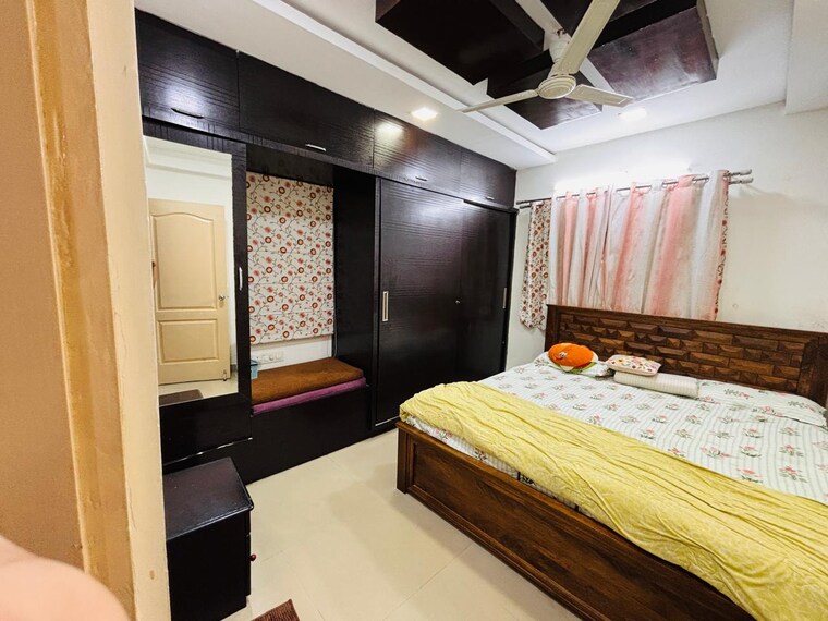 Bedroom, prajay-megapolis 2.5 Bedroom 1450 Sq.Ft. Apartment In Kukatpally Hyderabad 9531082
