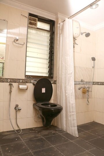 Bathroom in 3 BHK Apartment at Bandra West – for Rent