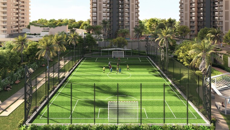 Garden, sector 80 3 Bedroom 1342 Sq.Ft. Apartment In Sector 80 Gurgaon 9531282