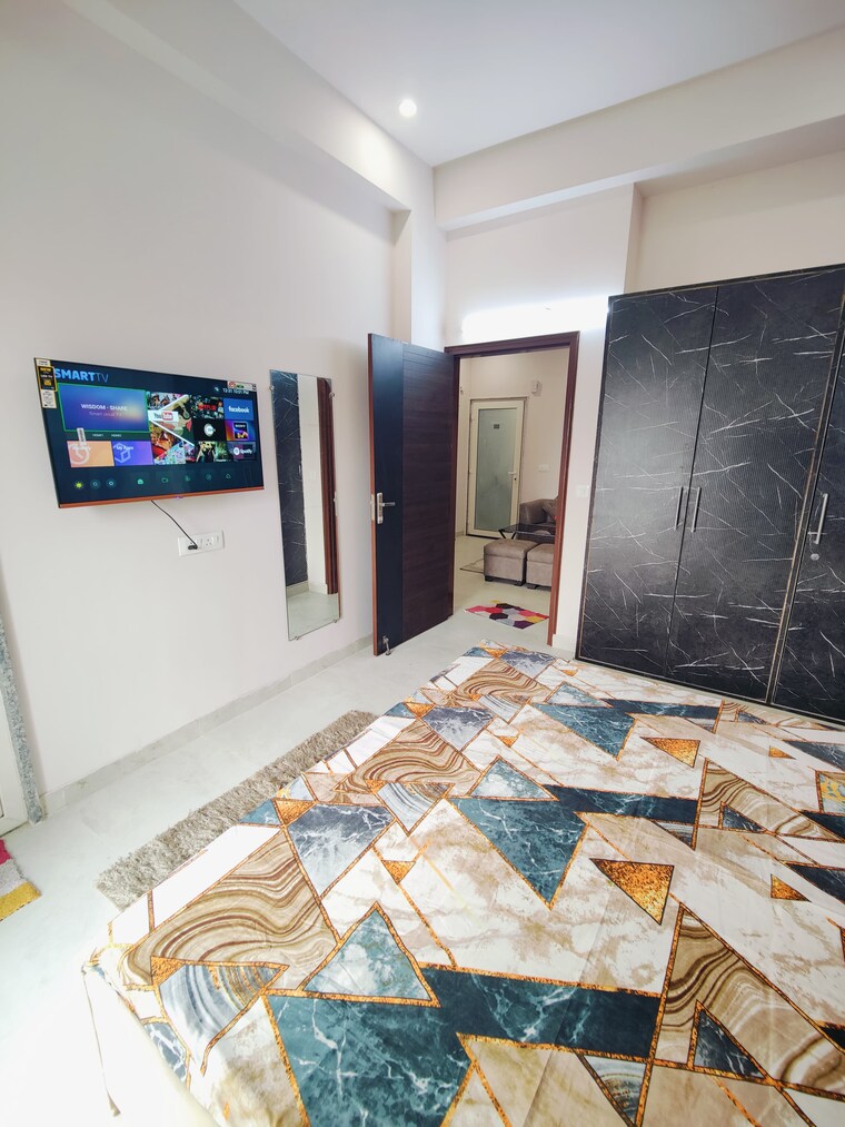 Bedroom, sector 53 1 Bedroom 600 Sq.Ft. Builder Floor In Sector 53 Gurgaon 9531138