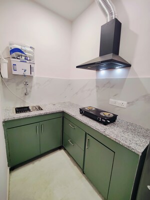 Kitchen in 1 BHK Builder Floor at Sector 53 – for Rent