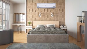 Bedroom in 1 BHK Apartment at Gokuldham Saidham CHS, Goregaon East – for Rent