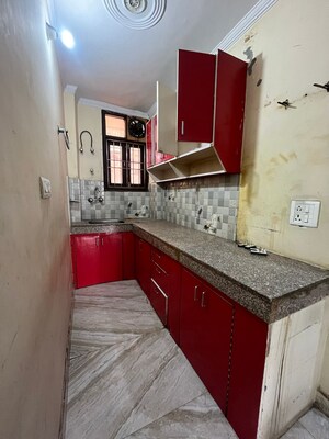 Kitchen in 2 BHK Builder Floor at Chattarpur – for Rent