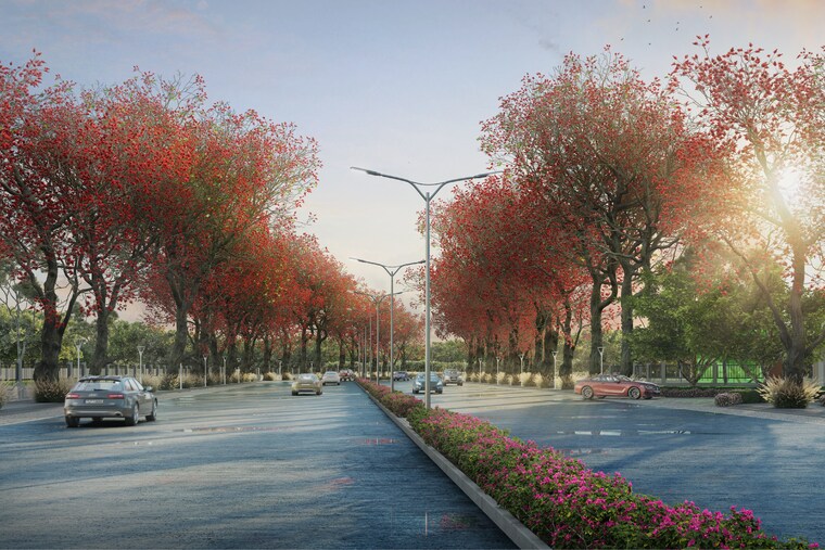 Exterior View, godrej-forest-estate  1430 Sq.Ft. Plot In Sumthana Nagpur 9531483