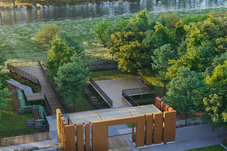 Garden, godrej-forest-estate  1430 Sq.Ft. Plot In Sumthana Nagpur 9531483