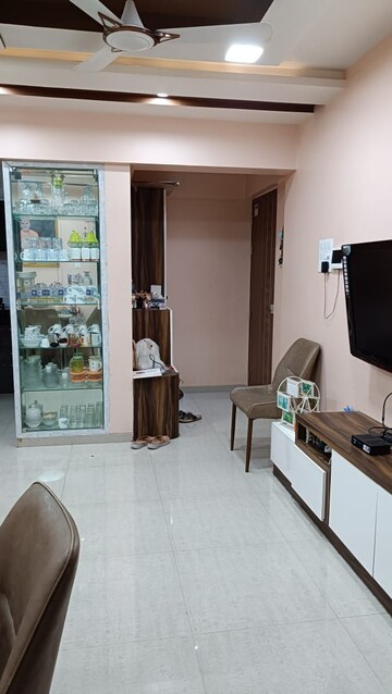 Living Room in 3 BHK Apartment at Sanskruti Jardin, Baner – for Rent