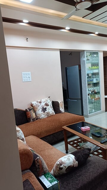 Living Room in 3 BHK Apartment at Sanskruti Jardin, Baner – for Rent