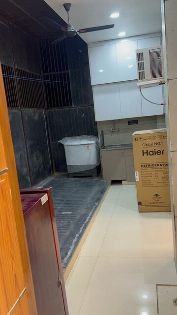 Kitchen in Studio Apartment at Ansal Golf Link I, Omega I Greater Noida – for Rent