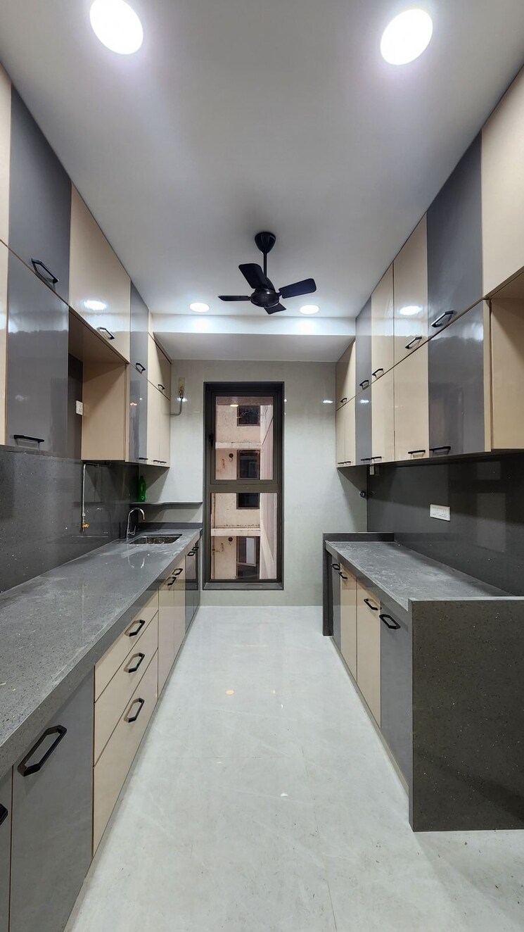 Kitchen, chembur 3 Bedroom 1235 Sq.Ft. Apartment In Chembur Mumbai 9531486