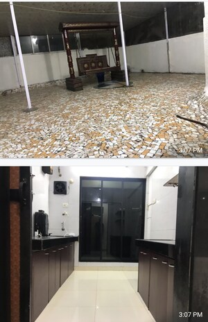 Kitchen in 3 BHK Apartment at Cbd Belapur Sector 15 – for Rent