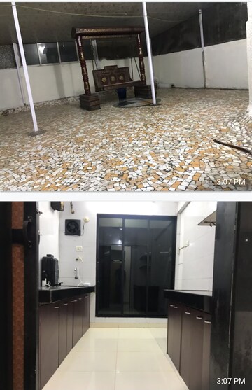 Kitchen in 3 BHK Apartment at Cbd Belapur Sector 15 – for Rent