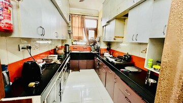 Kitchen in 3 BHK Apartment at MS Enclave Zirakpur, Dhakoli – for Sale
