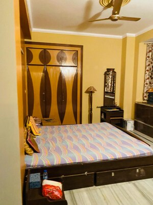 Bedroom in 3 BHK Apartment at Sector 6 Dwarka – for Rent