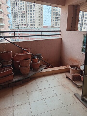 Balcony in 2.5 BHK Apartment at Kumar Shantiniketan Phase 1, Pashan – for Sale