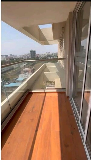 Balcony in 3 BHK Apartment at Truspace Prima Angulus, Balewadi – for Rent