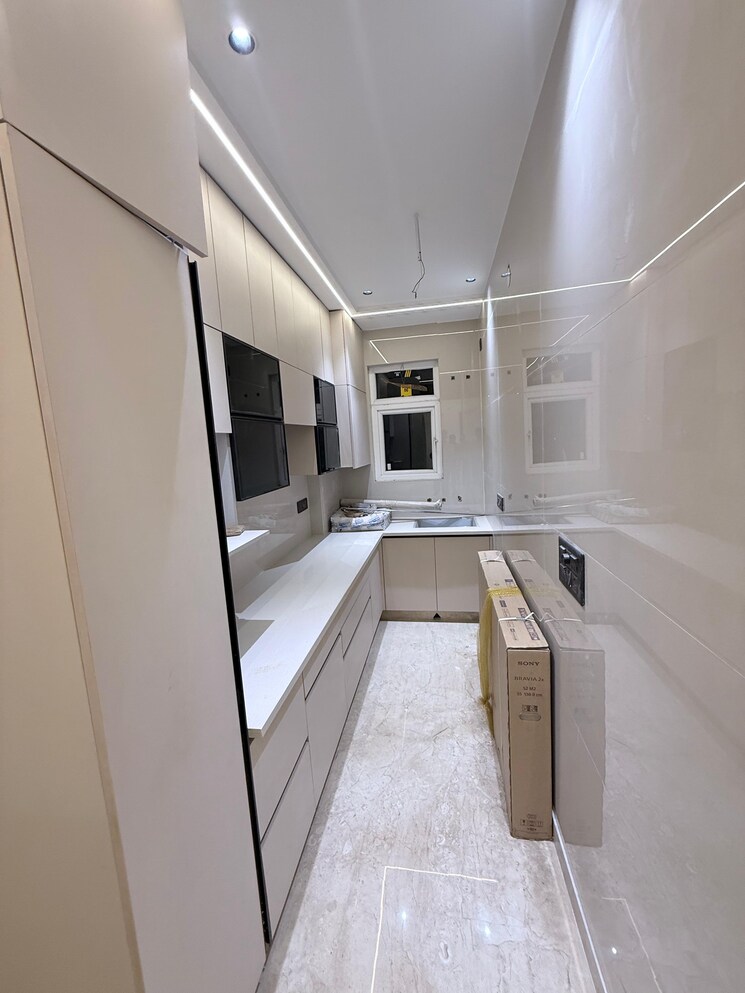 Kitchen, paschim vihar 2 Bedroom 756 Sq.Ft. Builder Floor In Paschim Vihar Delhi 9531692