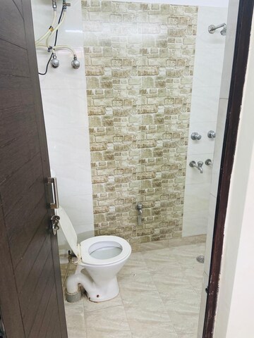 Bathroom in 2 BHK Builder Floor at Lajpat Nagar – for Rent