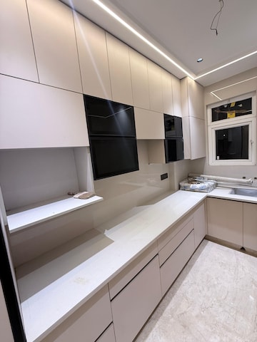 Kitchen in 2 BHK Builder Floor at Paschim Vihar – for Sale