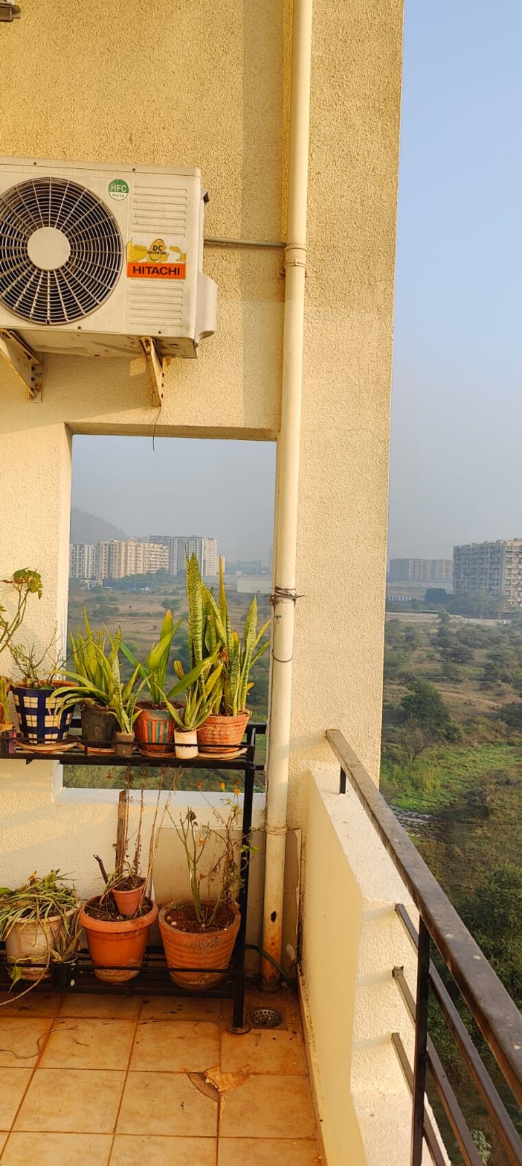 Balcony, palladium-homes 2 Bedroom 950 Sq.Ft. Apartment In Dhanori Pune 9531717
