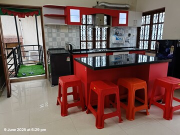 Kitchen in 2 BHK Builder Floor at Guirim – for Rent