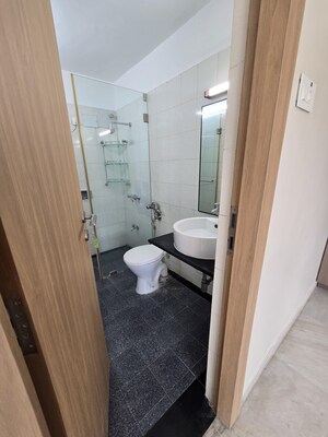 Attached Bathroom in 3 BHK Apartment at Prabhadevi CHS, Prabhadevi – for Rent