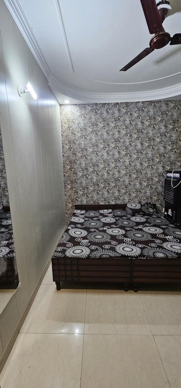 Bedroom, mona-greens 3 Bedroom 1800 Sq.Ft. Apartment In Ghazipur Zirakpur 9531838
