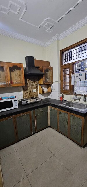 Kitchen in 3 BHK Apartment at Mona Greens, Ghazipur – for Rent