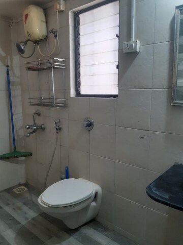 Bathroom in 1 RK Apartment at Tejaswini Society, Aundh – for Rent