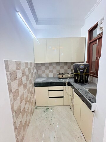 Kitchen in 2 BHK Builder Floor at Chattarpur – for Rent