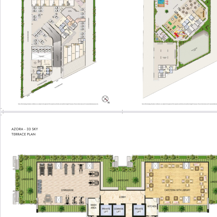 Master Plan, akshar-one-akshar 4 Bedroom 2139 Sq.Ft. Builder Floor In Palm Beach Navi Mumbai 9532038