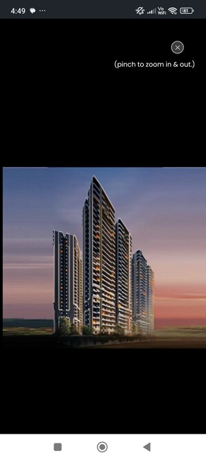 3 BHK Apartment – Exterior View View at Smart World One DXP, Sector 113 - for Sale