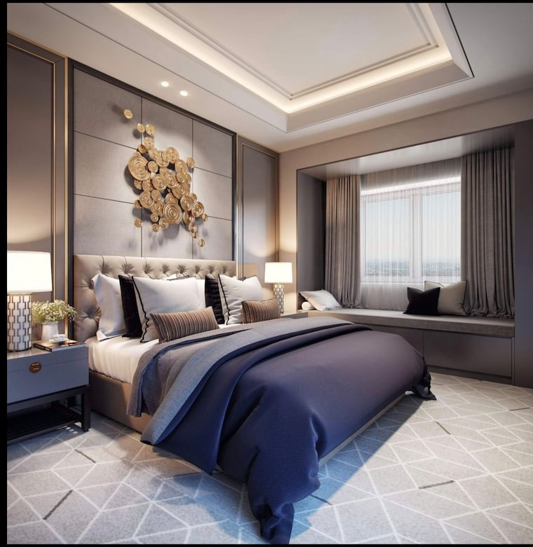 Bedroom, smart-world-one-dxp 3 Bedroom 1806 Sq.Ft. Apartment In Sector 113 Gurgaon 9532235