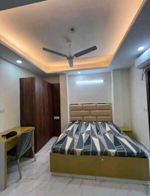Bedroom in 1 BHK Builder Floor at Chattarpur – for Rent