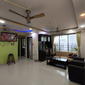 Living Room in 2 BHK Apartment at Sethia Link View, Mitha Nagar – for Rent