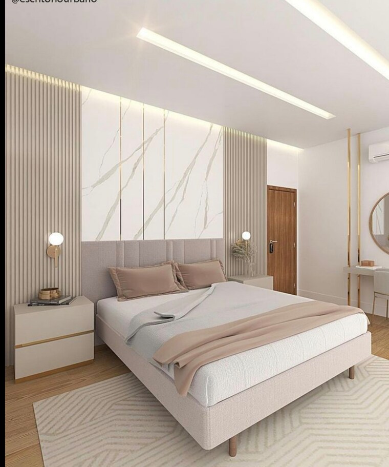 Bedroom, smart-world-one-dxp 3 Bedroom 1806 Sq.Ft. Apartment In Sector 113 Gurgaon 9532269