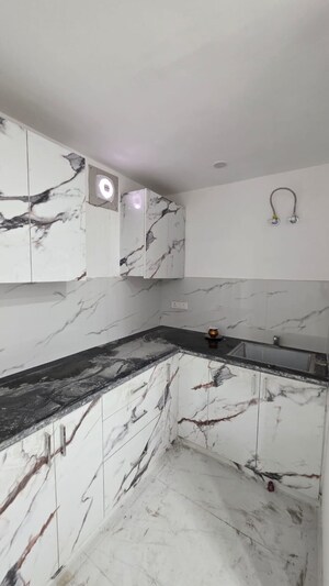 Kitchen in 2 BHK Builder Floor at Saket – for Rent