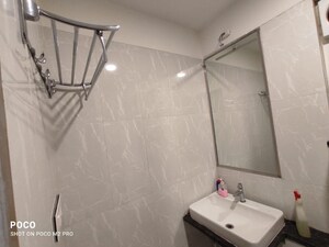 Bathroom in 2 BHK Apartment at Omkar Ananta, Goregaon East – for Rent