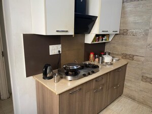 Kitchen in 3 BHK Builder Floor at Kohli One Malibu Town, Sector 47 – for Rent