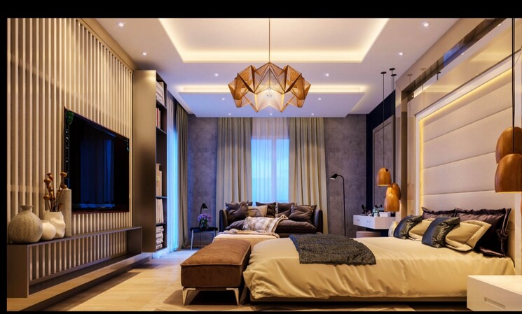Bedroom, smart-world-one-dxp 3 Bedroom 1806 Sq.Ft. Apartment In Sector 113 Gurgaon 9532343
