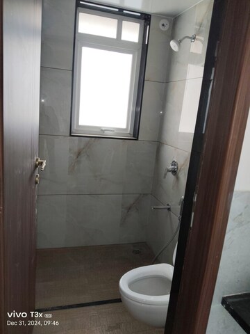 Bathroom in 3 BHK Apartment at Rathi Yashodhan Elite, Aundh – for Rent