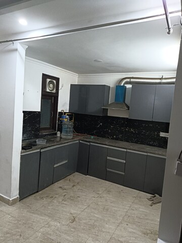 Kitchen in 2 BHK Builder Floor at Freedom Fighters Enclave – for Rent