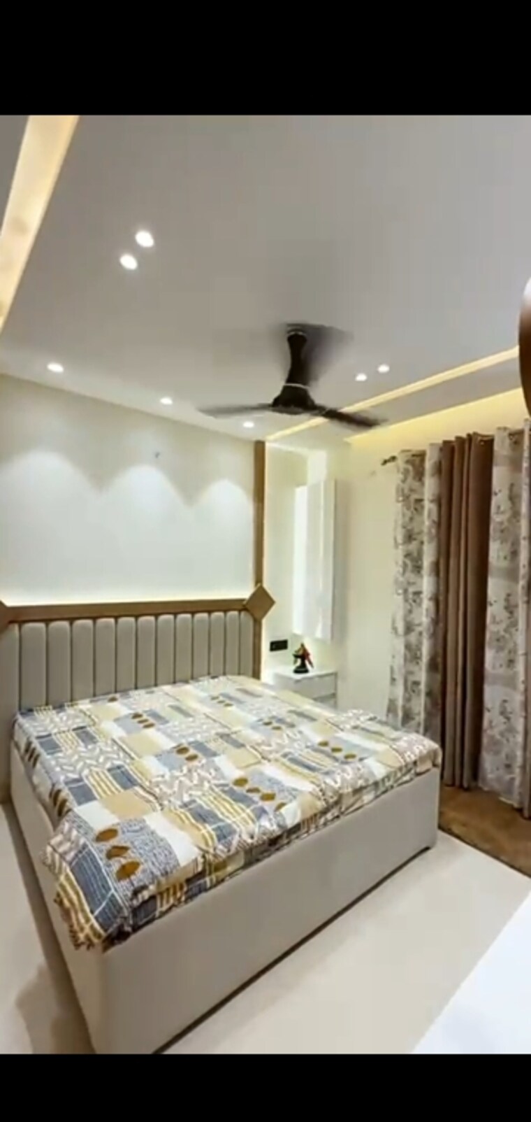 Bedroom, dwarka mor 4 Bedroom 1080 Sq.Ft. Builder Floor In Dwarka Mor Delhi 9532398