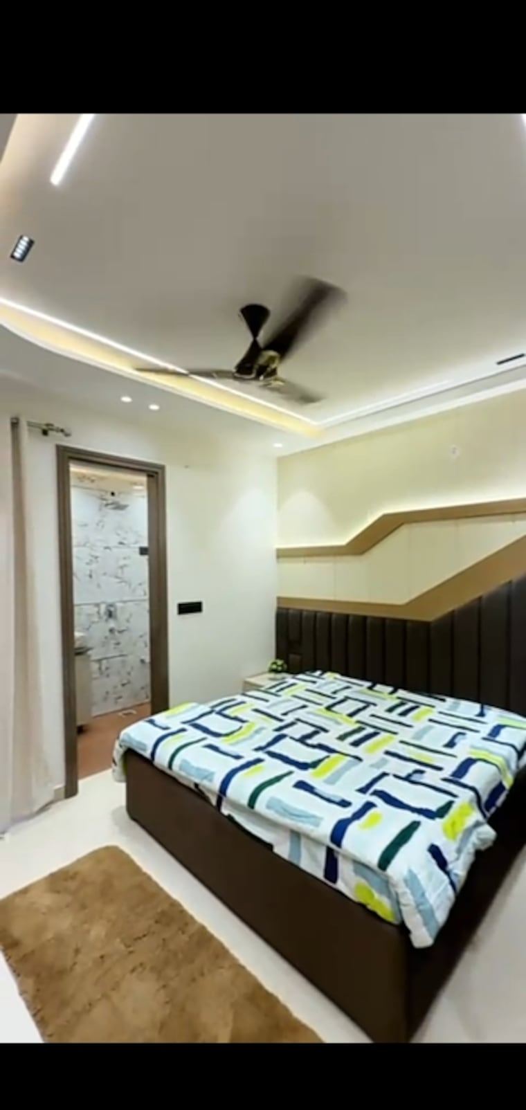 Bedroom, dwarka mor 4 Bedroom 1080 Sq.Ft. Builder Floor In Dwarka Mor Delhi 9532398