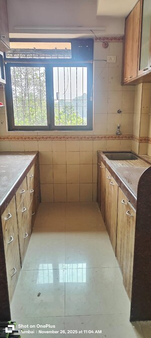 Kitchen in 2 BHK Apartment at Ajmera Bhakti Park, Bhakti Park – for Rent