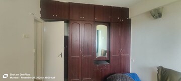 Bathroom in 2 BHK Apartment at Ajmera Bhakti Park, Bhakti Park – for Rent